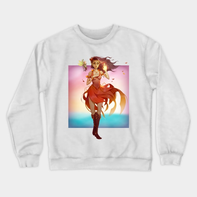 Ophelia Rai Midori Crewneck Sweatshirt by The d20 Syndicate